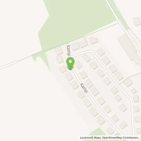 Standortübersicht der Tankstelle Tankstelle Büker in 59602 Rüthen