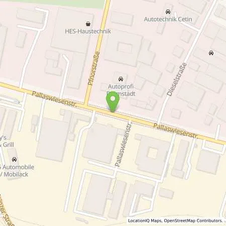 Standortübersicht der Tankstelle Firma Karaahmetaglu in 64293 Darmstadt