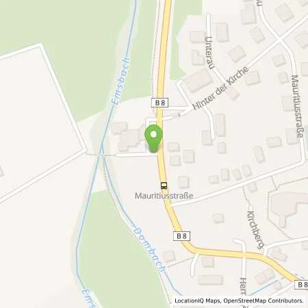 Standortübersicht der Tankstelle Shell Station in 65520 Bad Camberg (Erbach)