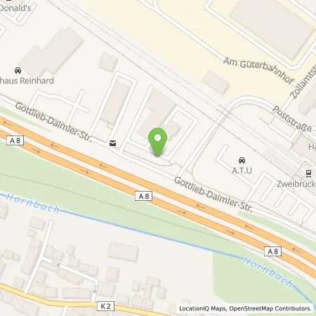 Standortübersicht der Tankstelle Petes-Stop Autogastankstellen (Tankautomat) in 66482 Zweibrücken