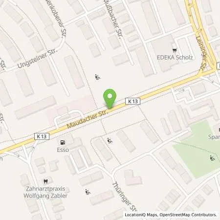 Standortübersicht der Tankstelle AVIA Station in 67065 Ludwigshafen