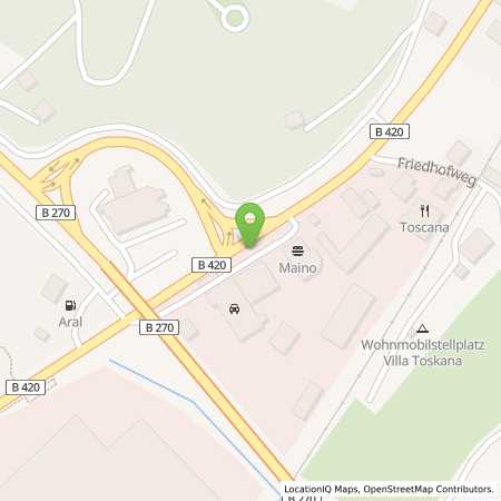 Standortübersicht der Autogas (LPG) Tankstelle: ED-Tankstelle Sydow GmbH in 67742, Lauterecken