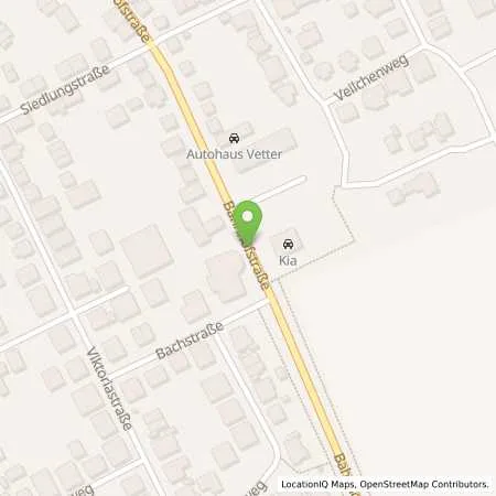 Standortübersicht der Tankstelle OIL! Tankstelle in 68789 St. Leon-Rot