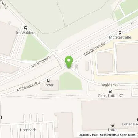 Standortübersicht der Tankstelle Gebr. Lotter KG in 71636 Ludwigsburg