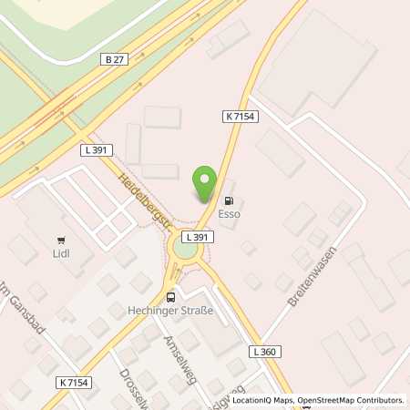 Standortübersicht der Autogas (LPG) Tankstelle: ESSO-Tankstelle Tolstych/Francois in 72406, Bisingen