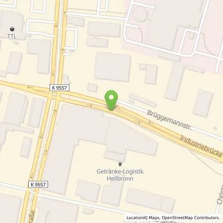 Standortübersicht der Tankstelle Emil Betz GmbH & Co. KG in 74076 Heilbronn
