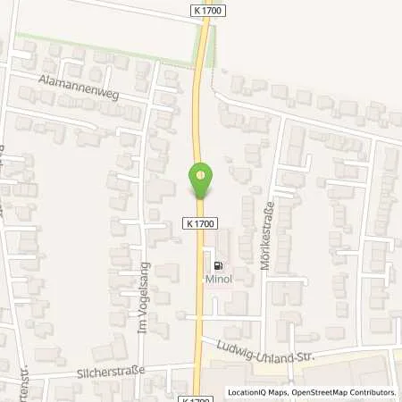 Standortübersicht der Tankstelle Minol tanken in 74385 Pleidelsheim