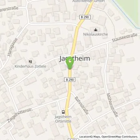 Standortübersicht der Tankstelle Auto-Meiser GmbH in 74564 Crailsheim (Jagstheim)