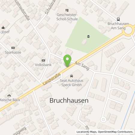 Standortübersicht der Autogas (LPG) Tankstelle: EFA Mineralöle in 76275, Ettlingen-Bruchhausen