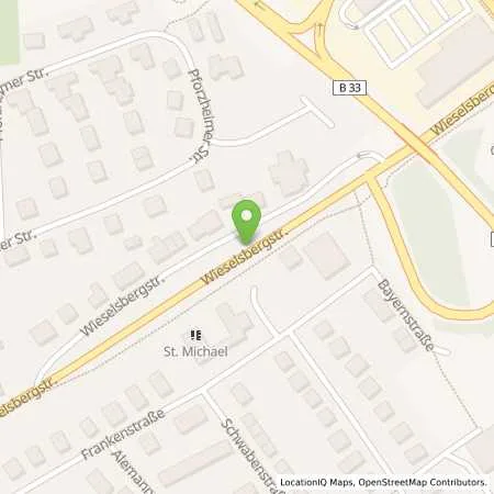 Standortübersicht der Tankstelle MTB Tankstelle in 78048 Villingen-Schwenningen