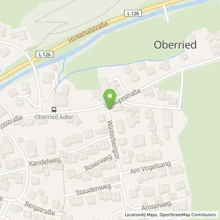 Standortübersicht der Tankstelle BFT Tankstelle Auto Eckert in 79254 Oberried