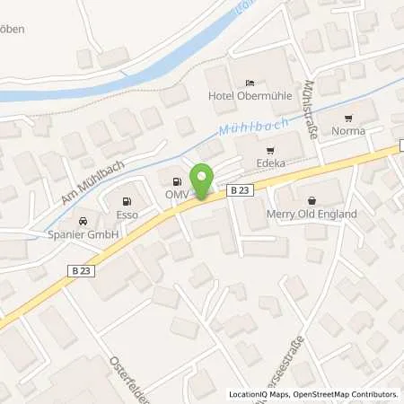 Standortübersicht der Tankstelle OMV Tankstelle in 82467 Garmisch-Partenkirchen