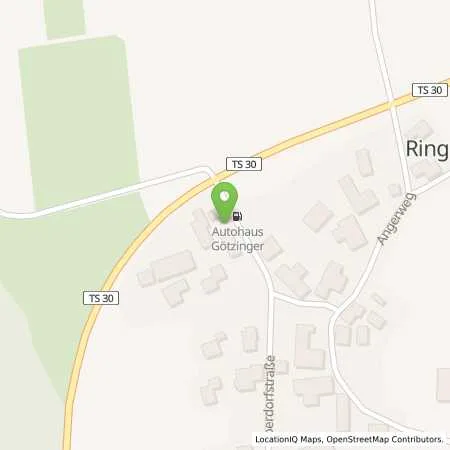 Standortübersicht der Tankstelle Autohaus Götzinger in 83368 Petting (Ringham)