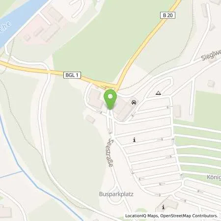 Standortübersicht der Tankstelle Aral Tankstelle in 83471 Schönau (Königssee)