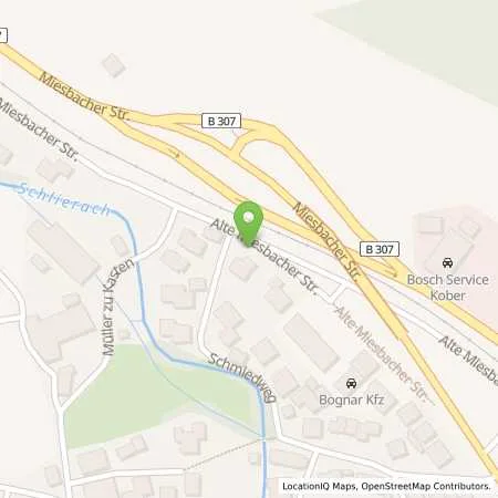 Standortübersicht der Tankstelle Auto Dieter Hanke in 83734 Hausham