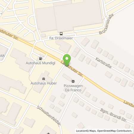 Standortübersicht der Autogas (LPG) Tankstelle: OMV Tankstelle in 84137, Vilsbiburg
