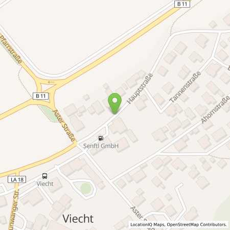 Standortübersicht der Autogas (LPG) Tankstelle: Senftl GmbH - Tankstelle in 84174, Eching / Viecht