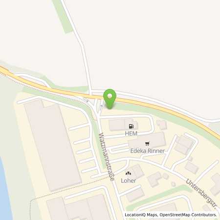 Standortübersicht der Autogas (LPG) Tankstelle: HEM-Tankstelle in 84559, Kraiburg am Inn