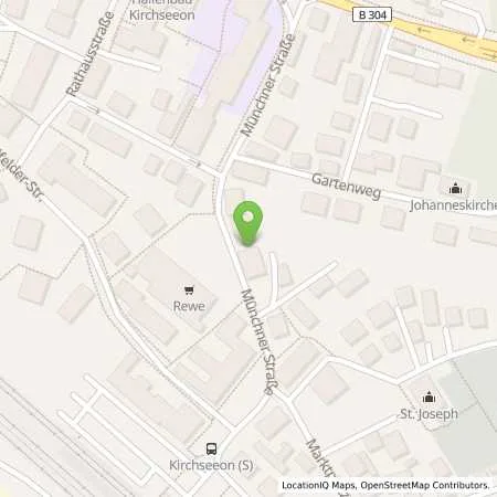 Standortübersicht der Tankstelle ESSO Station in 85560 Ebersberg