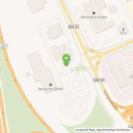 Standortübersicht der Tankstelle OMV Tankstelle in 87700 Memmingen