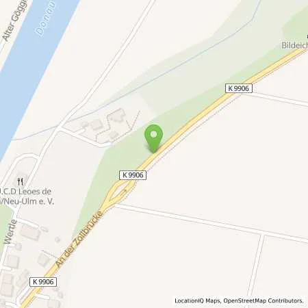 Standortübersicht der Tankstelle Esso Station in 89079 Ulm-Gögglingen