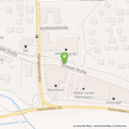 Standortübersicht der Autogas (LPG) Tankstelle: OMV Tankstelle in 91074, Herzogenaurach