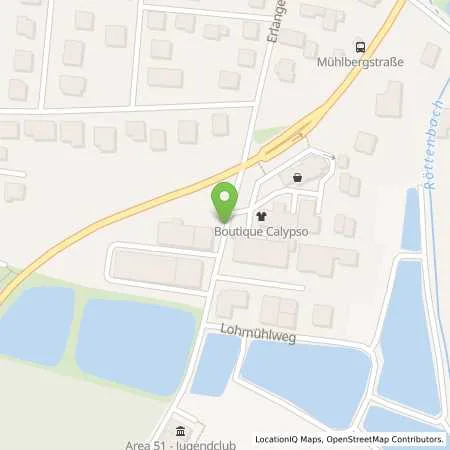 Standortübersicht der Tankstelle Autohaus Igel GmbH in 91341 Röttenbach