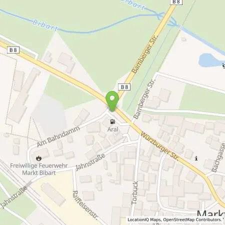 Standortübersicht der Tankstelle Shell Station in 91477 Markt Bibart