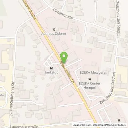 Standortübersicht der Tankstelle Tankstop Dobner GmbH & Co. KG in 92648 Vohenstrauß