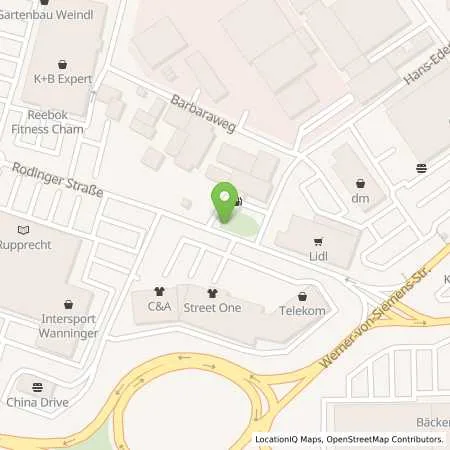 Standortübersicht der Tankstelle SÜDTANK Altenmarkt Werner Nowack e.K. in 93413 Cham