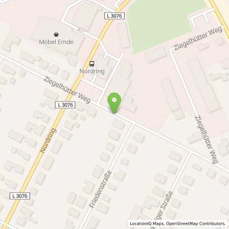 Standortübersicht der Tankstelle Nordring Tankzentrum, Robert Kovacs in 34497 Korbach