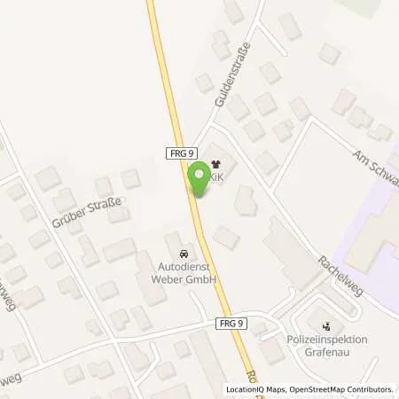 Standortübersicht der Tankstelle Esso Station Auto Dienst Weber GmbH in 94481 Grafenau