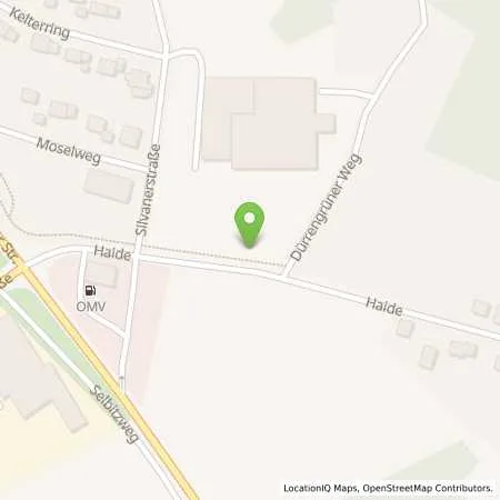 Standortübersicht der Tankstelle OMV Tankstelle in 95233 Helmbrechts