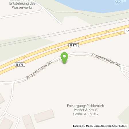 Standortübersicht der Autogas (LPG) Tankstelle: OMV Tankstelle in 96215, Lichtenfels