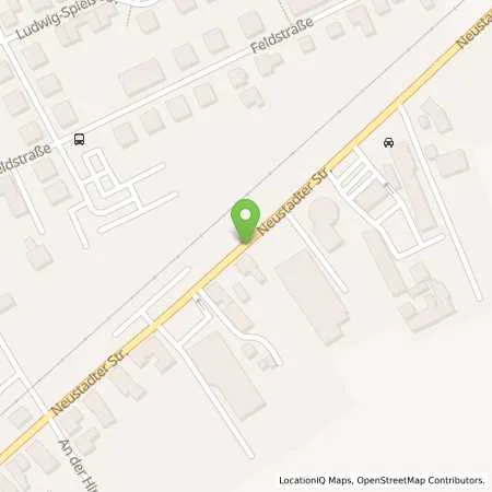 Standortübersicht der Tankstelle ARAL Tankstelle in 96515 Sonneberg