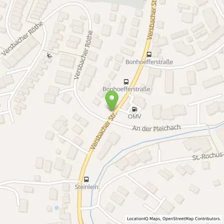 Standortübersicht der Tankstelle OMV in 97078 Würzburg
