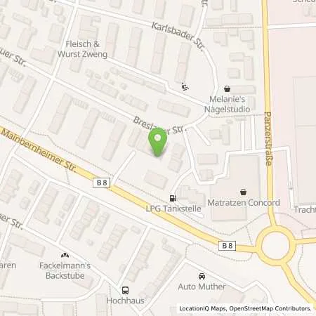 Standortübersicht der Tankstelle STM Autoservice in 97318 Kitzingen