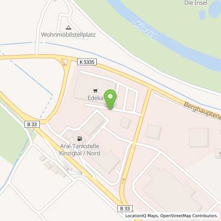 Standortübersicht der Autogas (LPG) Tankstelle: Aral-Tankstelle Kinzigtal in 77723, Gengenbach