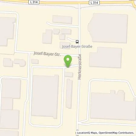 Standortübersicht der Tankstelle Bosch Service Ott in 88250 Weingarten