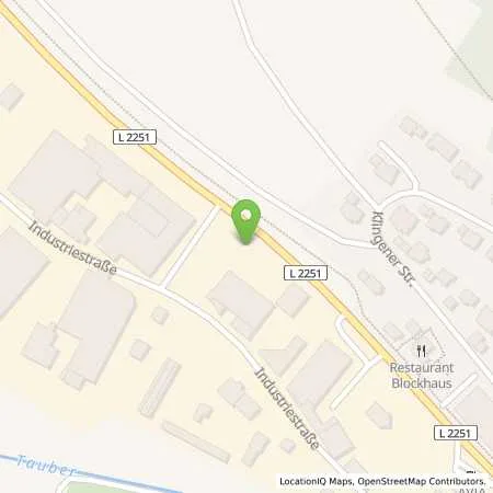 Standortübersicht der Tankstelle BAG Raiffeisen eG. in 97993 Creglingen