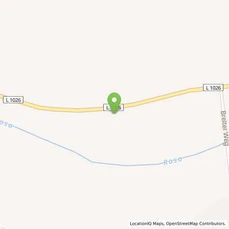 Standortübersicht der Tankstelle DP Tankstelle in 98590 Rosa