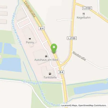 Standortübersicht der Tankstelle Aral Tankstelle Günther Tank GmbH in 99718 Greussen