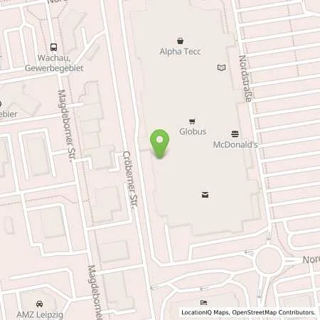 Standortübersicht der Tankstelle Globus/ Wachau in 04416 Markkleeberg