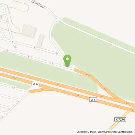 Standortübersicht der Tankstelle BAB-Tankstelle Oberlausitz Nord in 02625 Bautzen