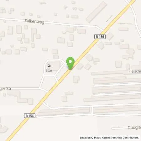 Standortübersicht der Tankstelle Star Tankstelle in 03130 Spremberg