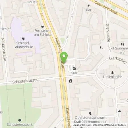 Standortübersicht der Tankstelle Star Tankstelle in 10585 Berlin (Charlottenburg)