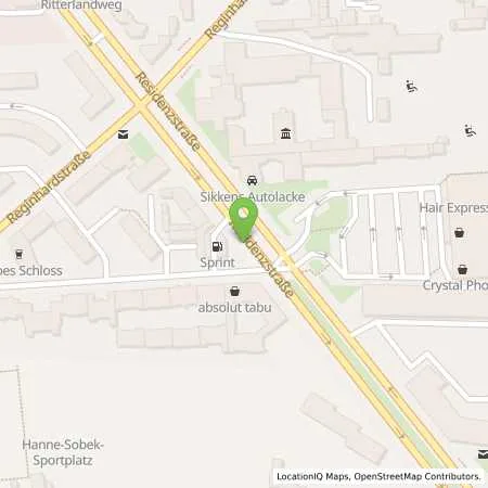 Standortübersicht der Tankstelle Sprint-Tankstelle in 13409 Berlin (Reinickendorf)