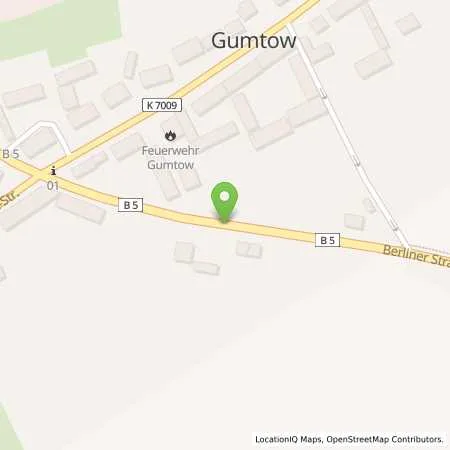 Standortübersicht der Tankstelle Star Tankstelle in 16866 Kyritz