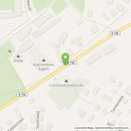 Standortübersicht der Tankstelle TOTAL Station in 18528 Bergen auf Rügen