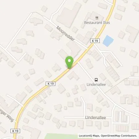 Standortübersicht der Tankstelle Kruse Tank GmbH in 24161 Kiel-Altenholz